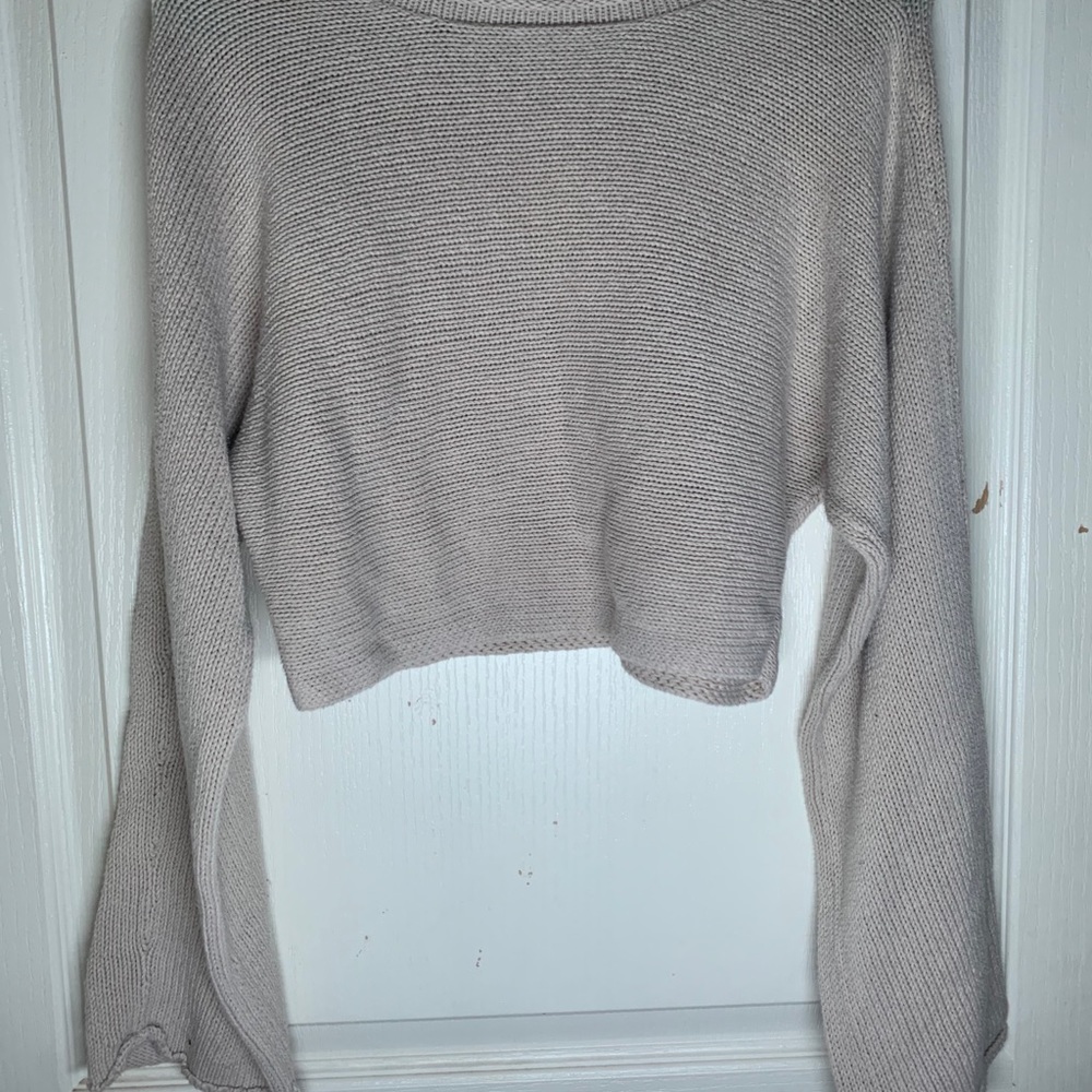 Cropped Knitted sweater